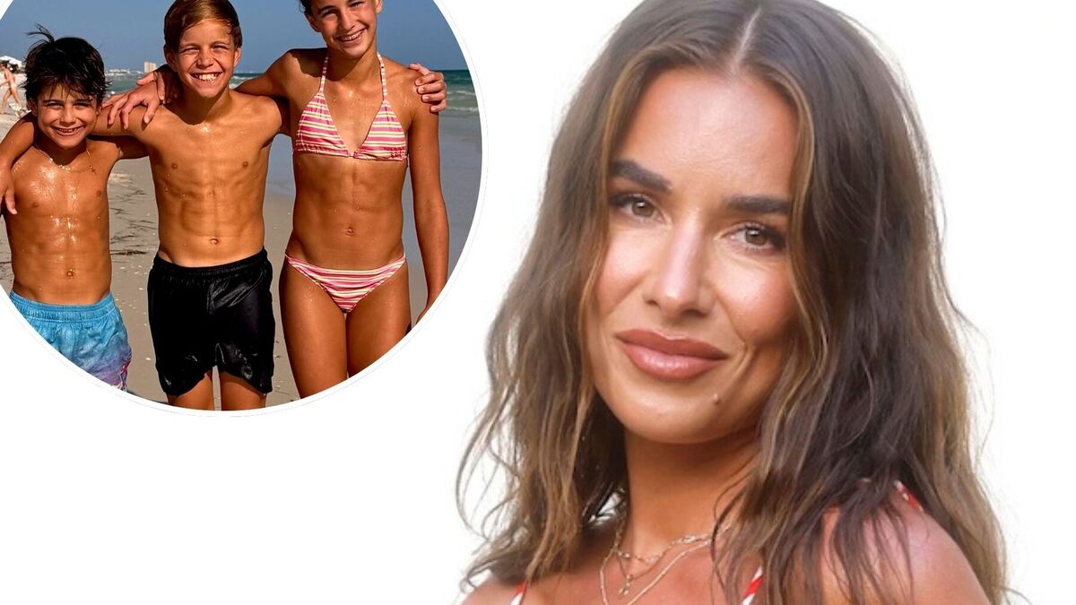 Jessie James Decker's Kids Flaunt Their Abs During Summer Beach ...