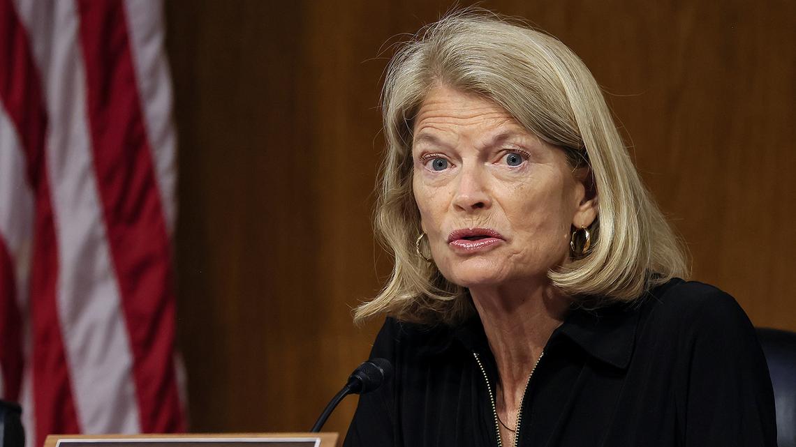Sen. Lisa Murkowski, R-Alaska, speaks during the Senate Appropriations Committee hearing on the Special Diabetes Program on July 11, 2023, in Washington, DC. (Jemal Countess/Getty Images for JDRF/TNS)