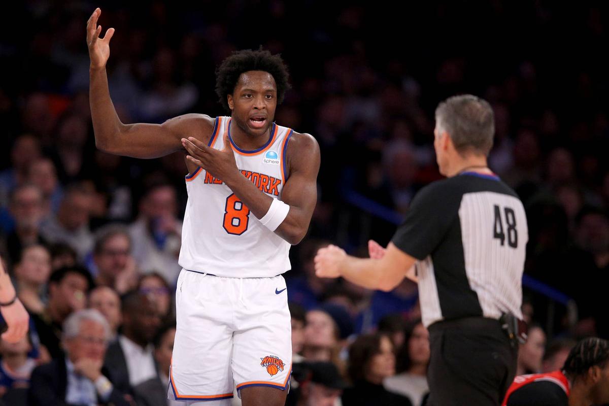  New York Knicks forward OG Anunoby Brad Penner-Imagn Images
