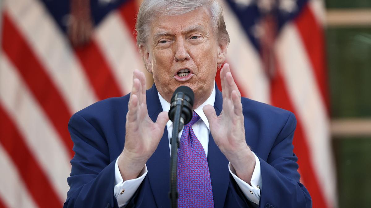 Donald Trump Hispanic Approval poll. President Donald Trump speaks in Washington, D.C. on May 11, 2026.