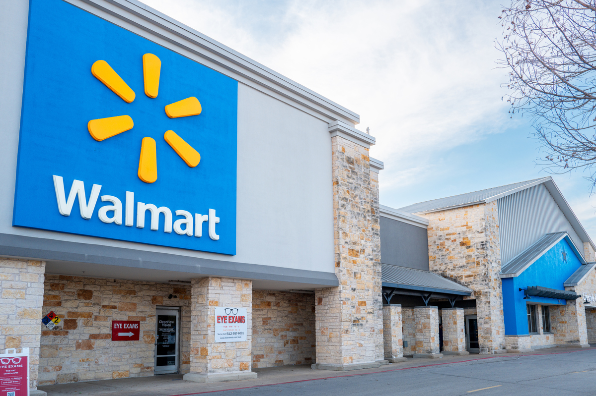  A Walmart store is seen on February 03, 2026 in Austin, Texas. 