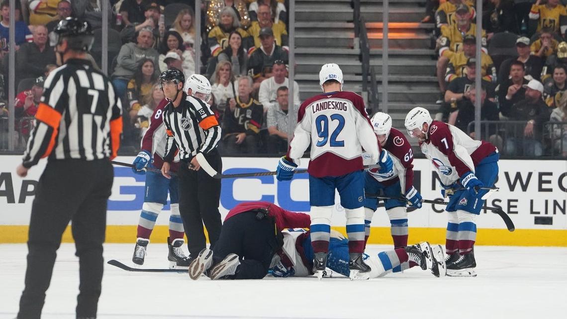 Avs' Nathan MacKinnon (leg) to play in Game 4 