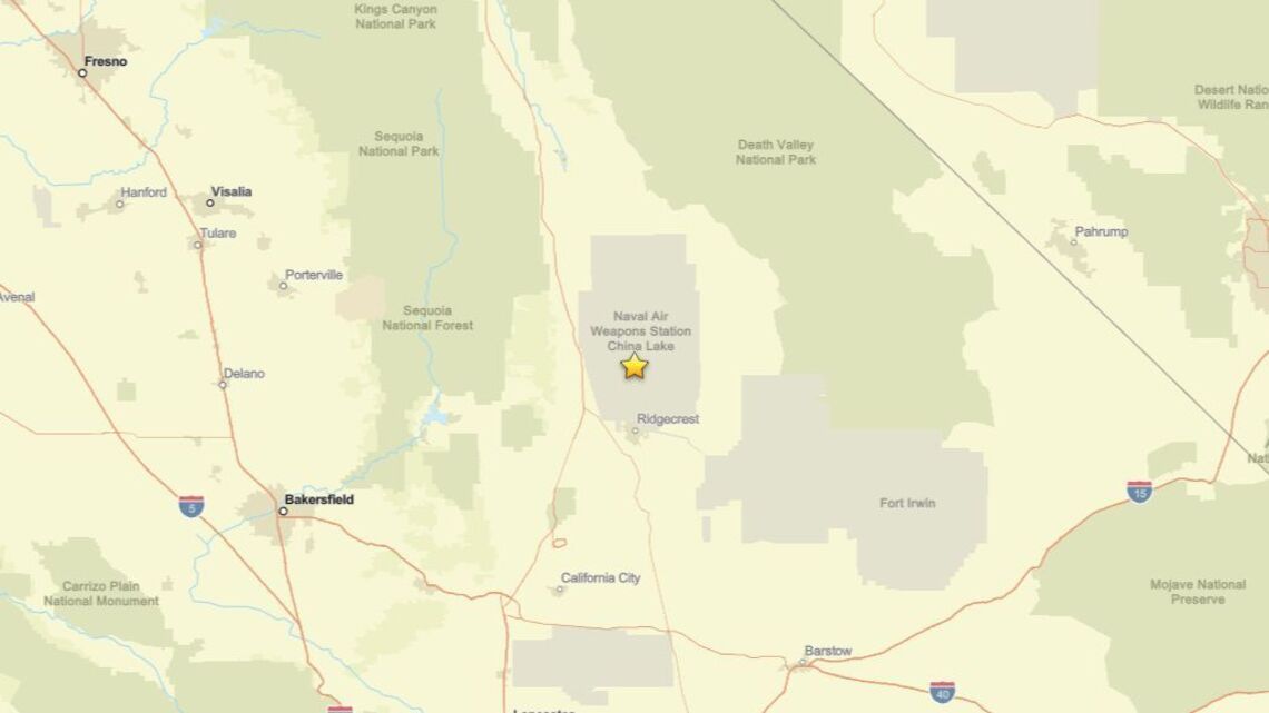 Update: July 15 - 2.0 magnitude earthquake detected near Ridgecrest, CA 