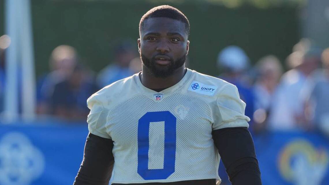 Byron Young Provides Knee Injury Update After Sitting Out Day 2 of Rams Training Camp