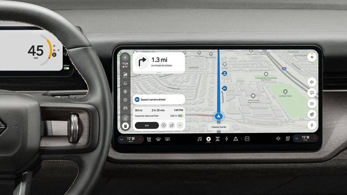 Rivian EVs Can Now Dodge Speed Traps, But Still Don't Have CarPlay