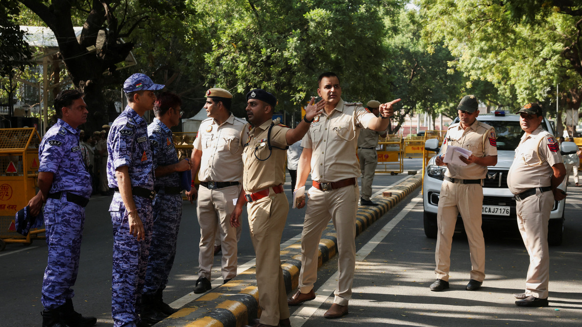 Police detain Indian opposition leader Rahul Gandhi at poll chief protest, TV channels say 