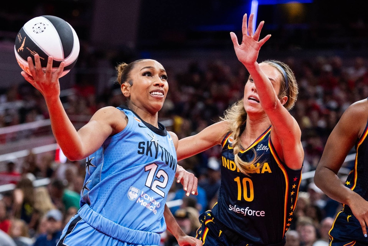  Chicago Sky guard Sydney Taylor (12) Trevor Ruszkowski-Imagn Images