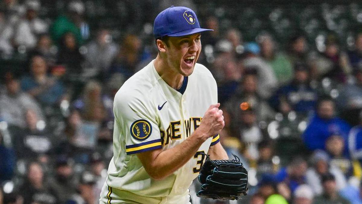  Brewers pitcher Jacob Misiorowski looks like a Cy Young contender in his first full MLB season. | Benny Sieu-Imagn Images 