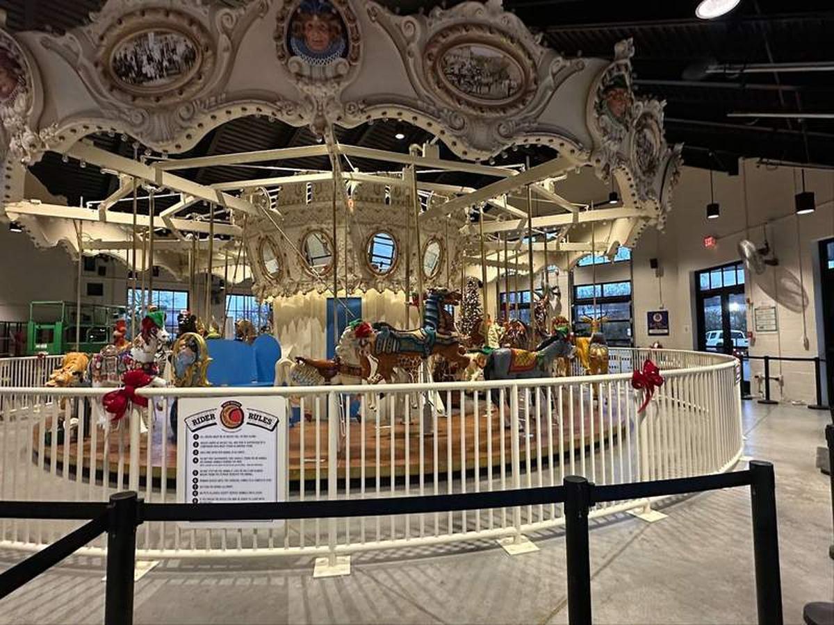  Ken Means Carousel of Dreams at the Factory at Franklin. Photo credit: Robin O’Neal Smith 