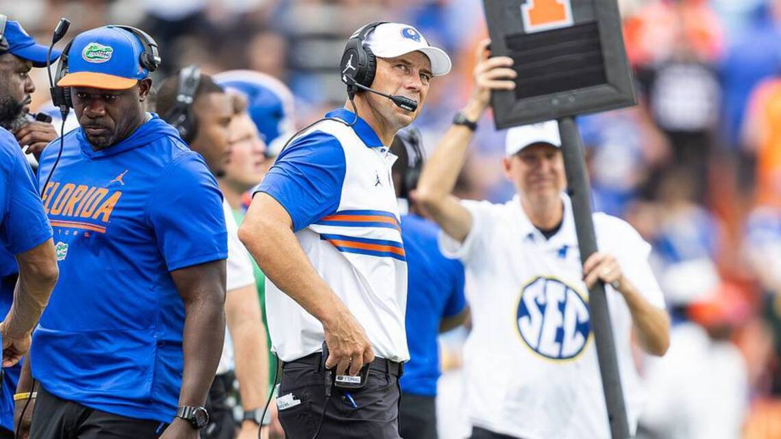 Gators Tumble Out of AP Poll After South Carolina Loss