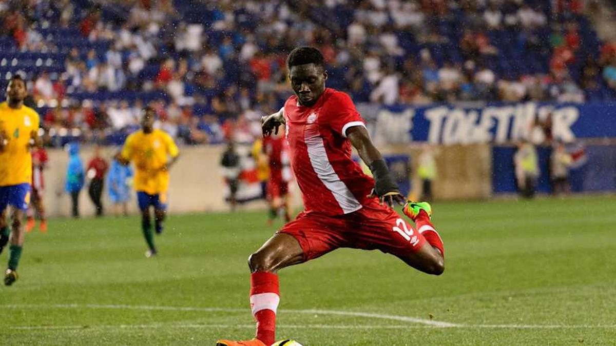  Alphonso Davies made his Canada debut in 2017. | IMAGO/ZUMA Press Wire 