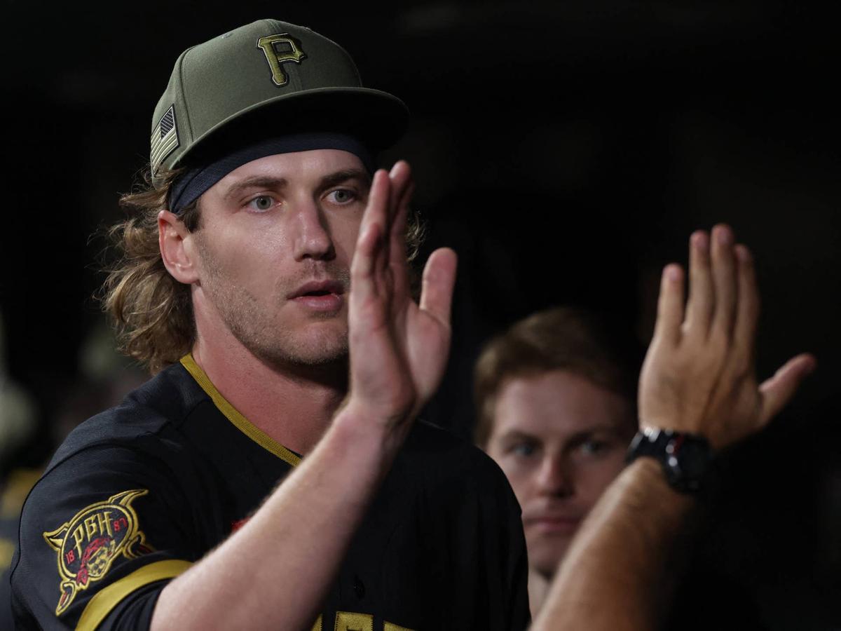  Braxton Ashcraft's improved curveball metrics support the underlying breakout indicators. Charles LeClaire-Imagn Images