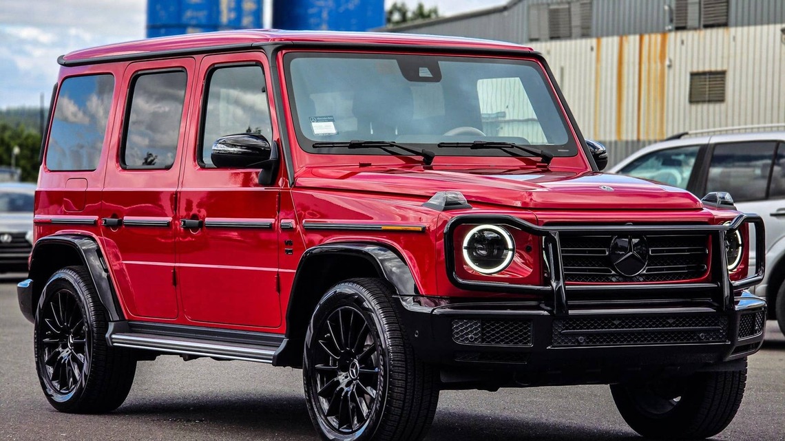 2021 Mercedes-Benz G-Class Edition 550 for Sale With 1,320 Miles 