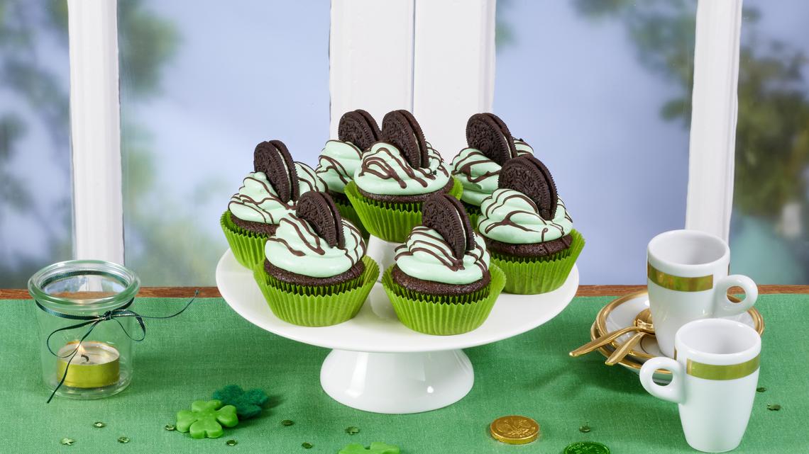 These Mint Oreo Cupcakes Are the Sweetest Way to Celebrate St. Patrick's Day 