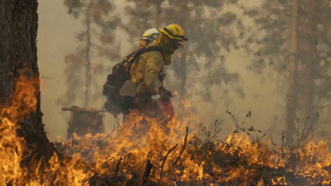 Extreme heat is taking a toll on firefighters as wildfires stretch crews to the limit 