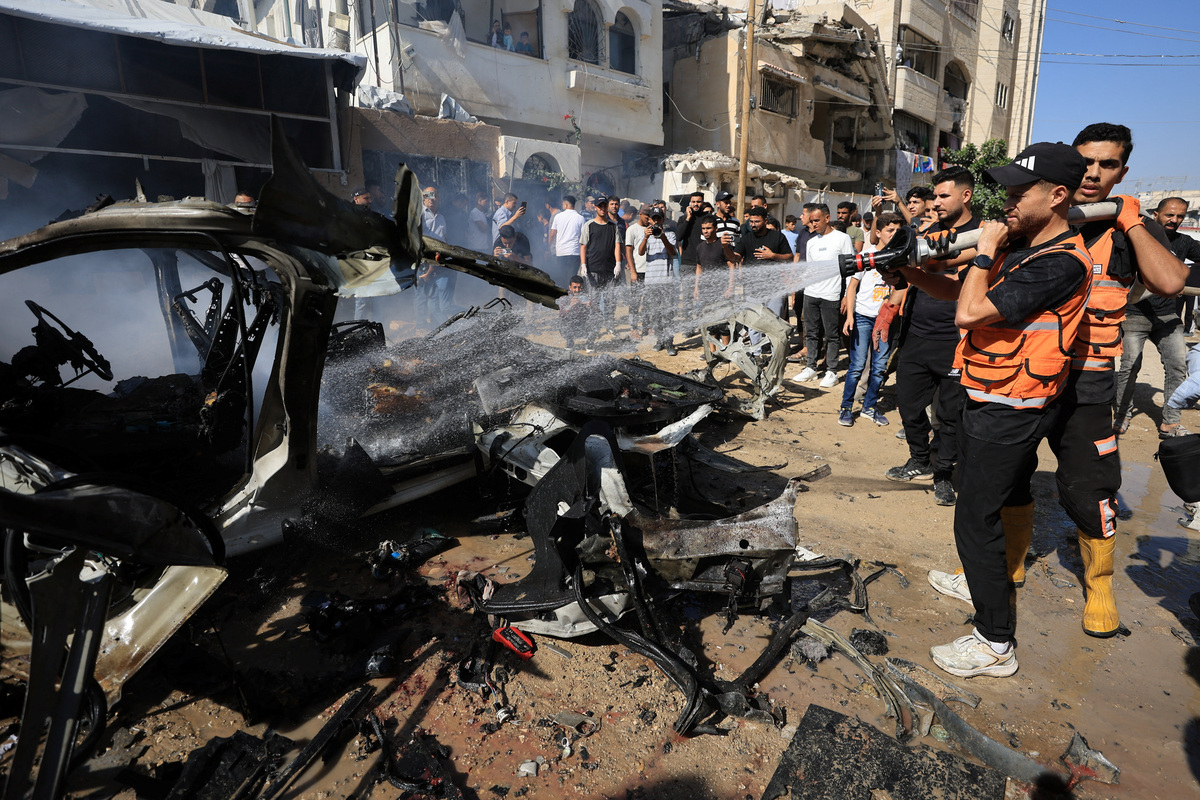 Israeli fire kills four people in Gaza, medics say | Sacramento Bee
