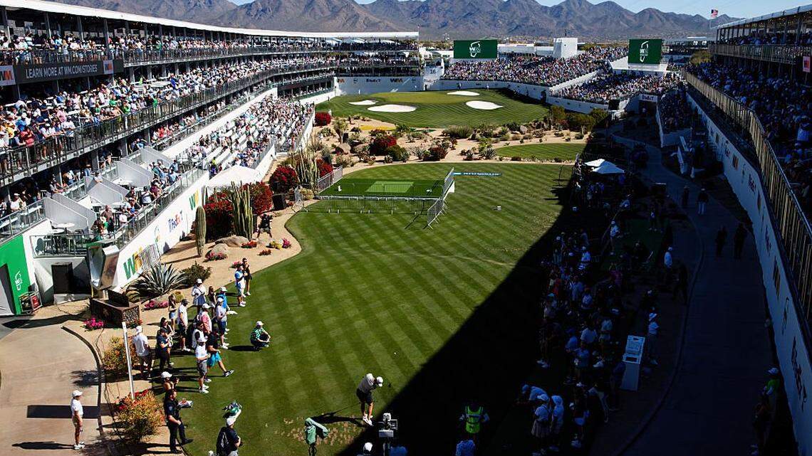 Chaos of 'Coliseum' all part of charm at WM Phoenix Open 