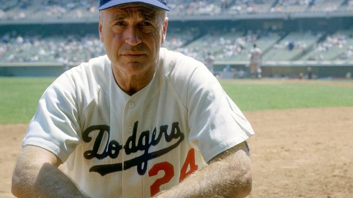 Dodgers manager Walter Alston poses during the 1963 season. | Neil Leifer/Sports Illustrated 