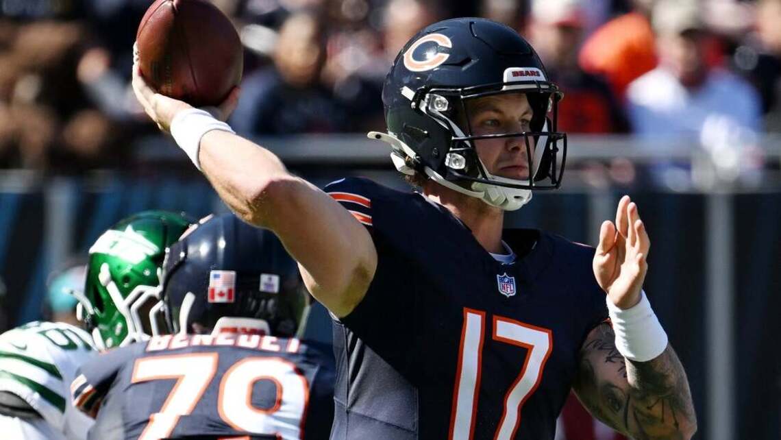 No secret: Bears name Tyson Bagent as starting QB vs. Packers 