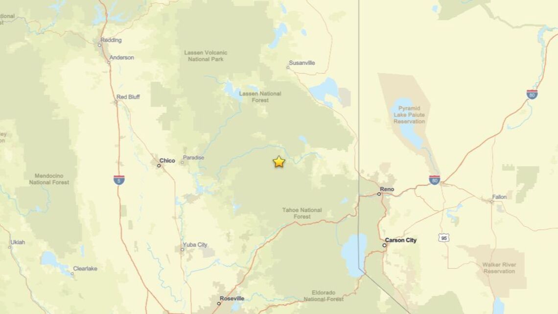 Earthquake of magnitude 3.1 reported close to Johnsville, CA on June 27 