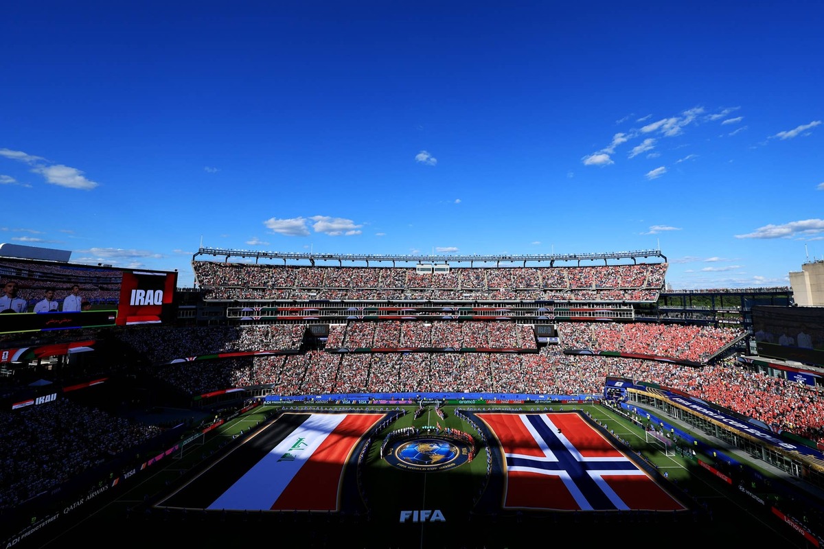  Gillette Stadium is full this summer thanks to the World Cup. 