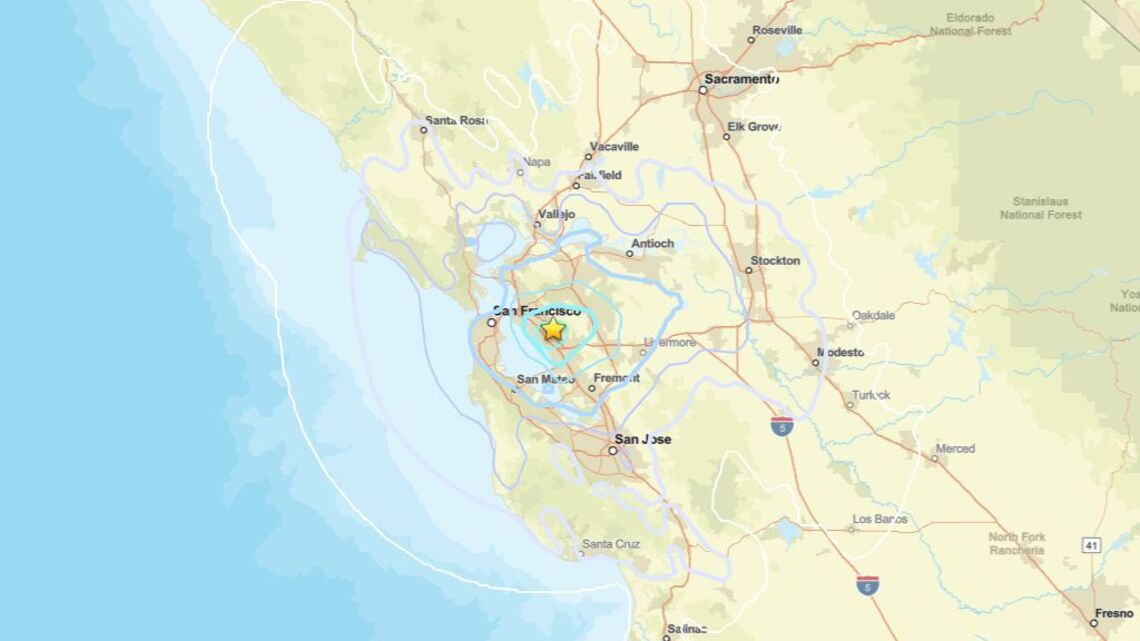 Update: 3.8 magnitude earthquake detected near San Leandro, CA on Aug. 13 