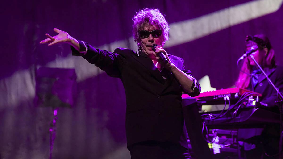 Richard Butler of the Psychedelic Furs performs at the House of Blues at Mandalay Bay on May 9, 2024, in Las Vegas. (Chase Stevens/Las Vegas Review-Journal/TNS)