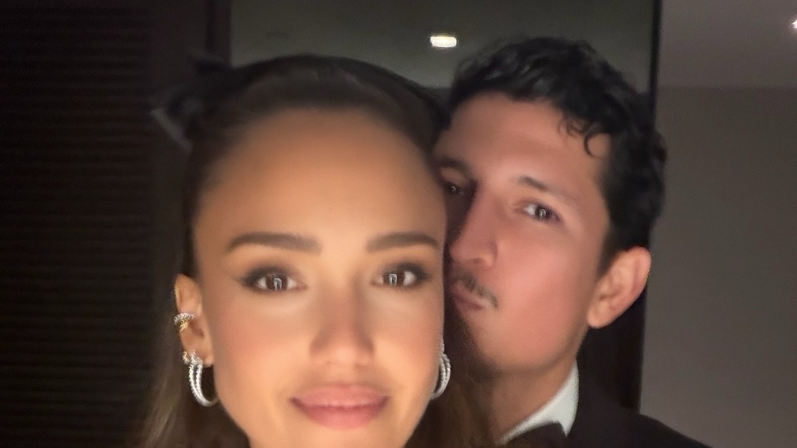 Jessica Alba and Danny Ramirez Pack on the PDA During Taylor Swift's Wedding 