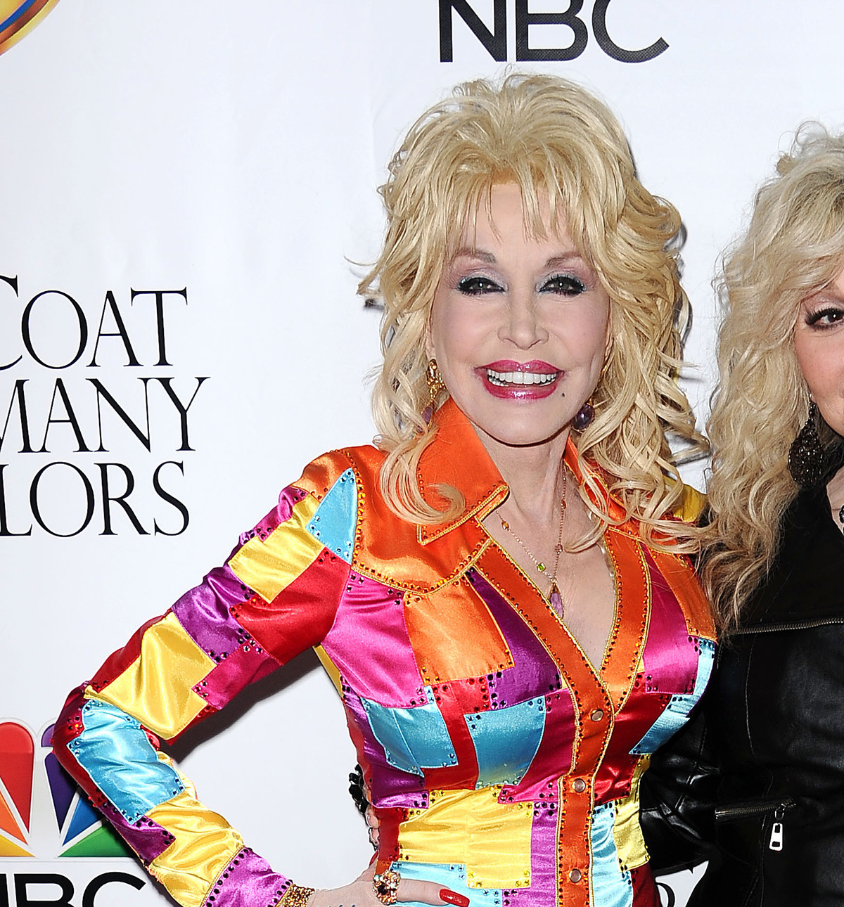 Dolly Parton and Stella Parton attend the premiere of “Dolly Parton’s Coat Of Many Colors” at the Egyptian Theatre on December 2, 2015 in Hollywood, California.Jason LaVeris / Contributor