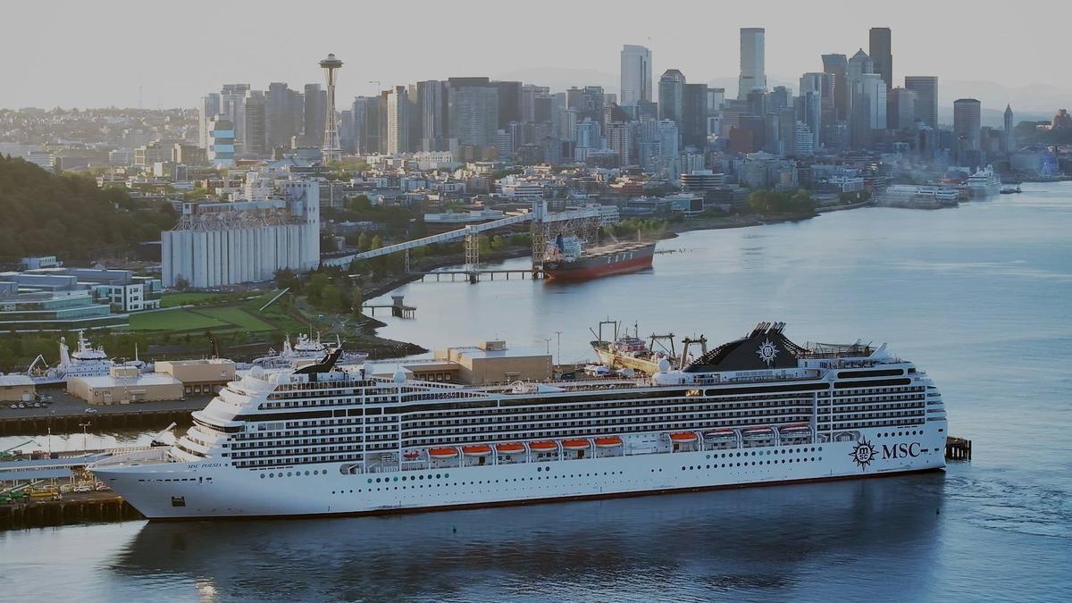  MSC Poesia is now sailing weeklong cruises to Alaska from Seattle. 