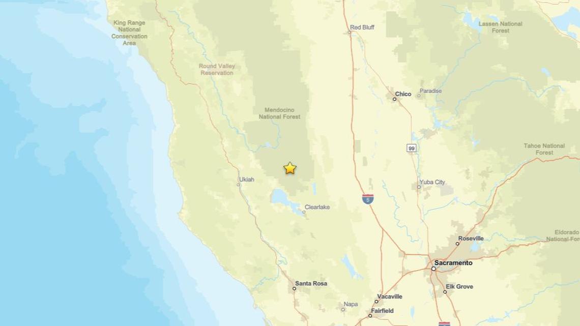 Earthquake measuring 2.1 struck area close to Upper Lake, CA on May 31 