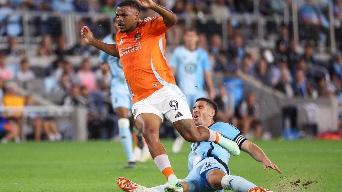 Duncan McGuire scores in 92nd minute; Houston earns draw with Minnesota