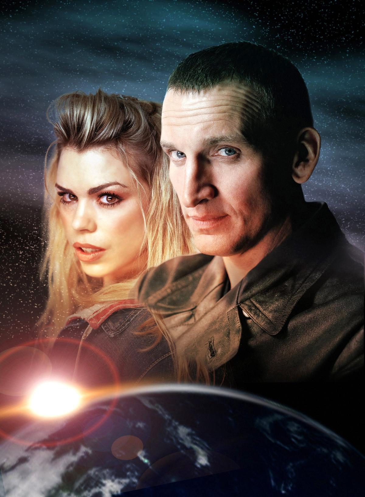 DOCTOR WHO, Billie Piper, Christopher Eccleston as the Ninth Doctor Who, (Season 1, 2005), 2005-© BBC / courtesy Everett Collection