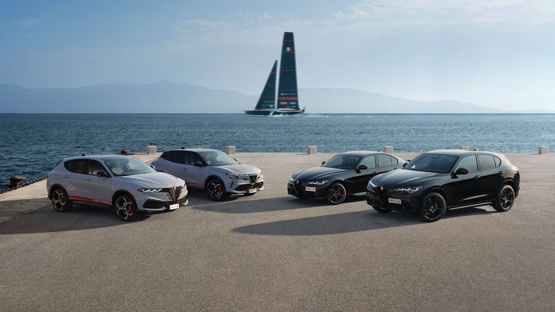 Alfa Romeo Turns the America's Cup Into a Full Lineup of Special Editions