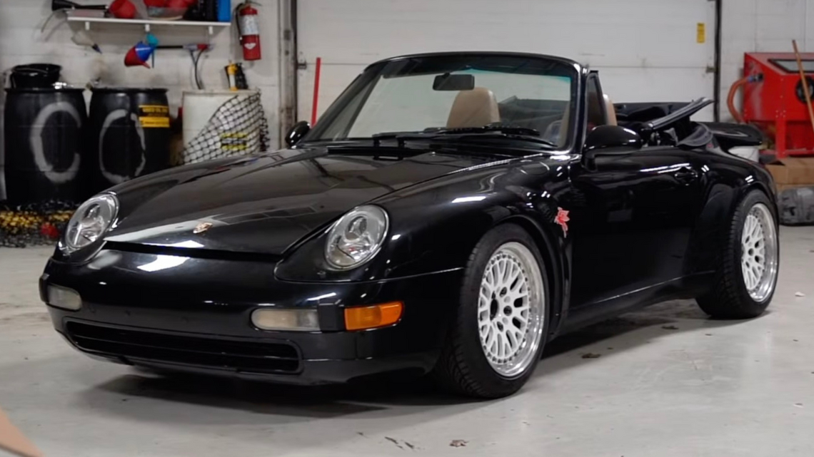 This Porsche 993 Got A Honda Engine After A $35,000 Repair Quote 