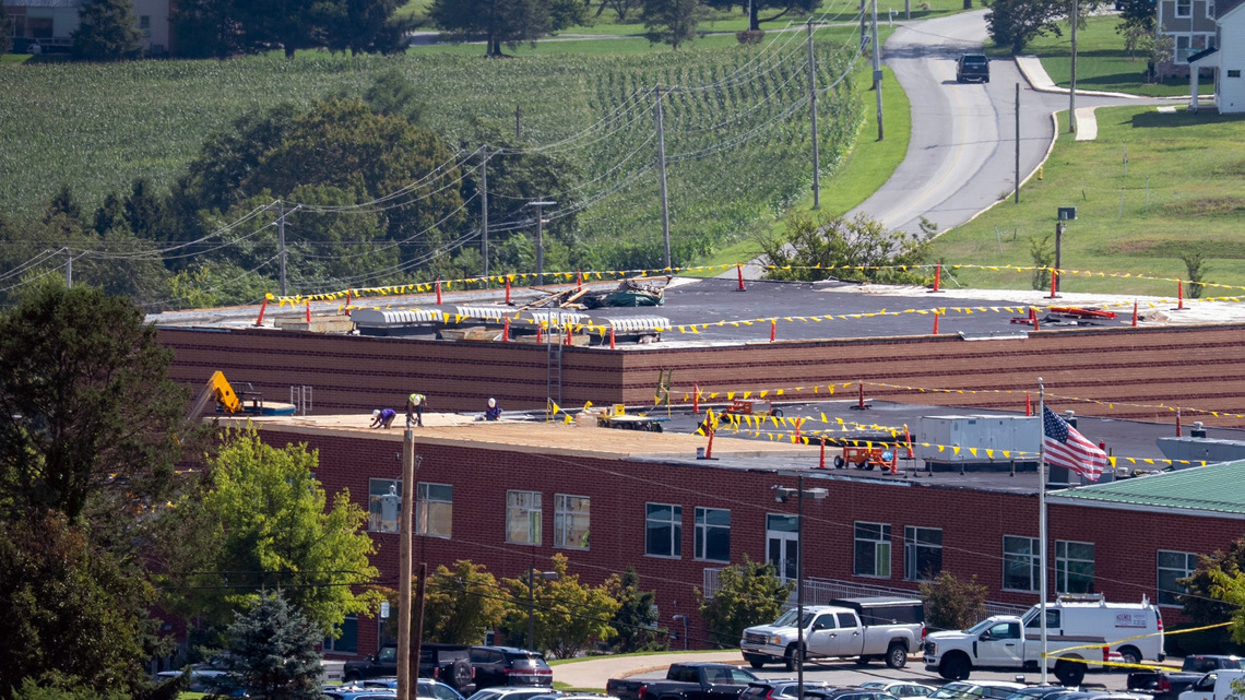 Eastern York has classes online as tornado restoration work continues