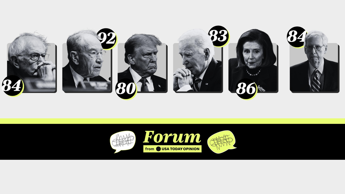 Do politicians need age limits? How old is too old to serve? USA TODAY readers sent in their suggestions for our latest Opinion Forum.