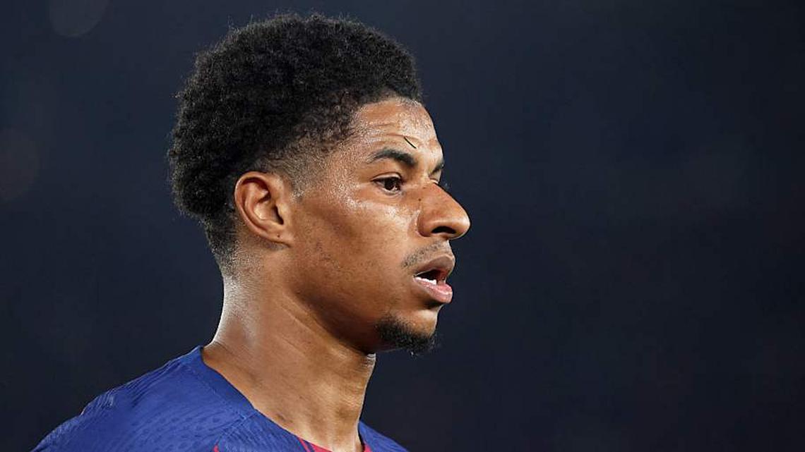  Barcelona are hesitating over Marcus Rashford. | Joan Valls/Urbanandsport/NurPhoto/Getty Images 