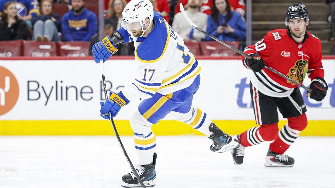 Sabres stomp Blackhawks, wrap up Atlantic Division crown