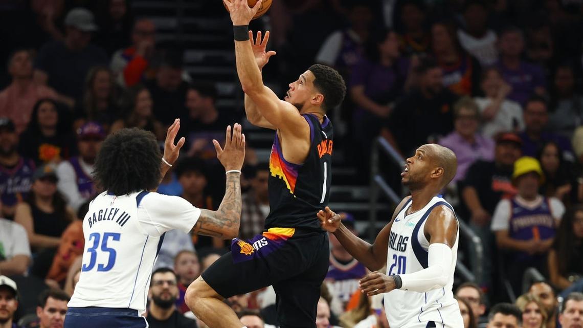 Suns secure No. 7 seed in West with win over Mavs 