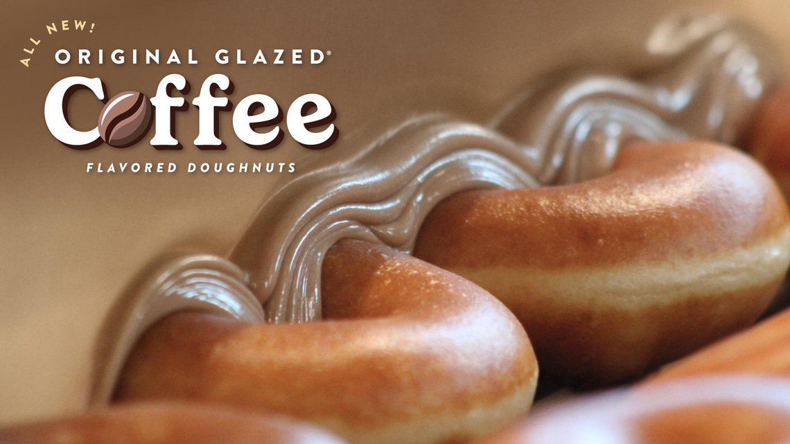 Krispy Kreme debuts coffee-flavored doughnuts for National Coffee Day 