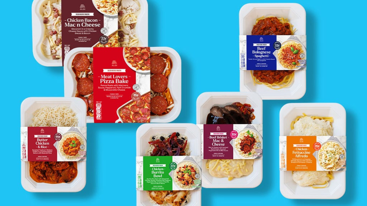 Aldi launches first line of ready-made meals