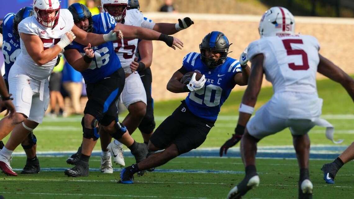 Nate Sheppard accounts for 3 scores as Duke manhandles Stanford 