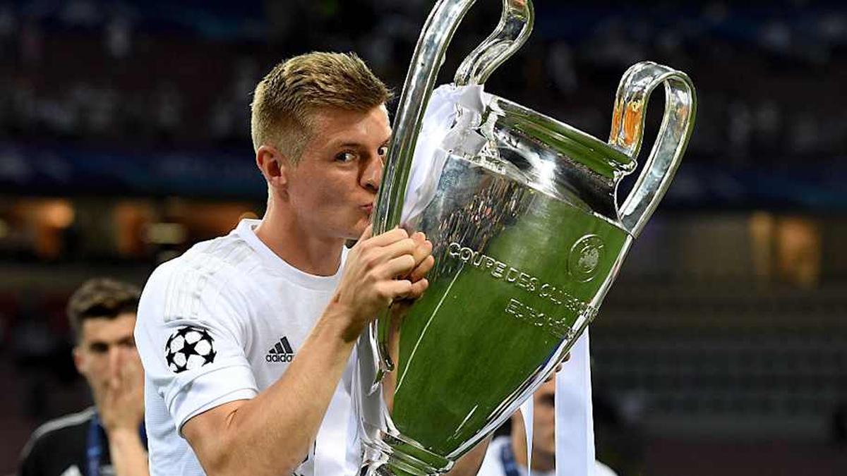  Toni Kroos won five Champions Leagues at Real Madrid. | Matthias Hangst/Getty Images 