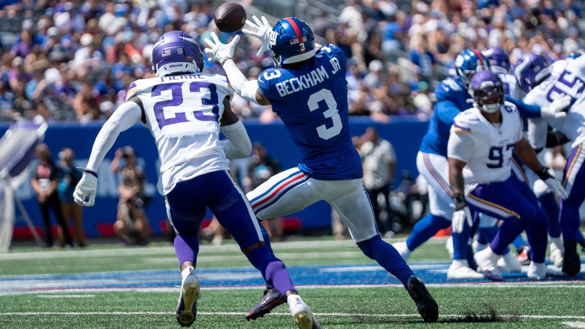 Odell Beckham Jr.'s Return to MetLife Feels 'Surreal' Even in a Giants Loss 