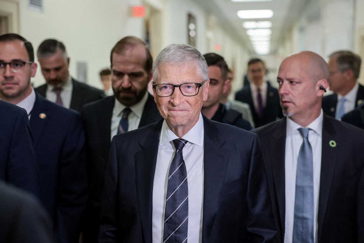 Bill Gates arrives for a closed door interview before the House Oversight Committee investigating late financier and sex offender Jeffrey Epstein, on Capitol Hill in Washington, D.C., U.S., June 10, 2026. REUTERS/Jonathan Ernst