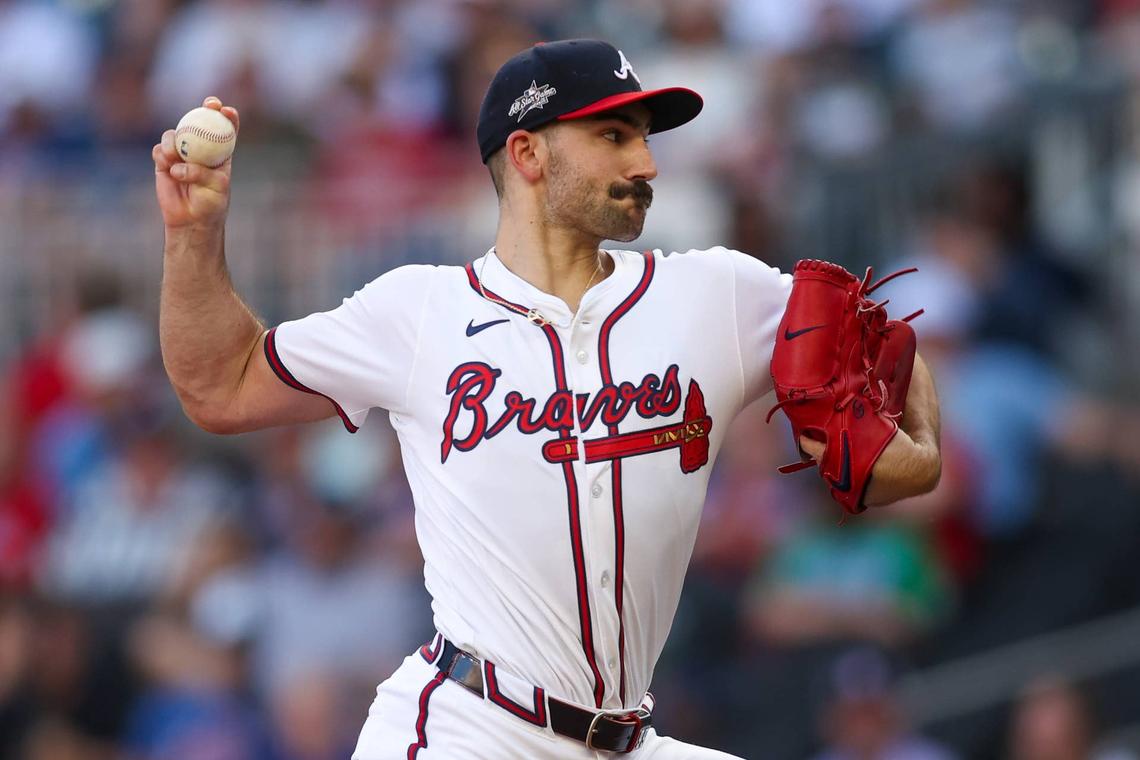  Spencer Strider's rehab progress and velocity trends suggest near-term activation with strong fantasy impact potential. © Brett Davis-Imagn Images