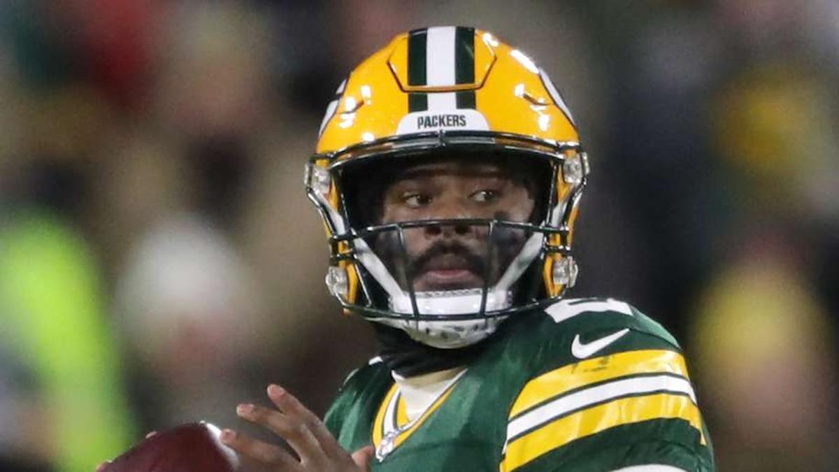  Former Packers quarterback Malik Willis will replace Tua Tagovailoa in Miami. | Wm. Glasheen / USA TODAY NETWORK-Wisconsin / USA TODAY NETWORK via Imagn Images 