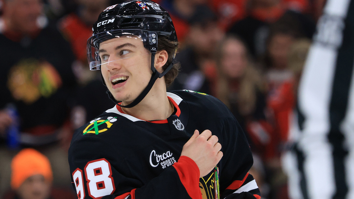 Connor Bedard ‘very happy' with his Blackhawks extension - and makes a pitch for Patrick Kane 