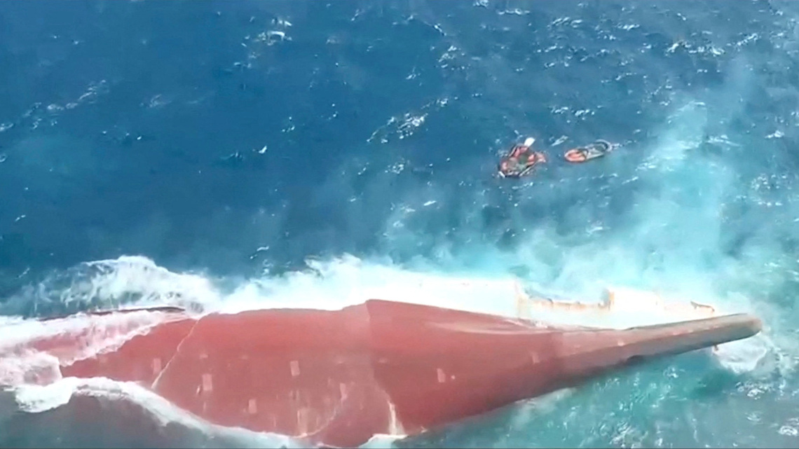 Indonesian shipwreck survivor saw vessel capsize in minutes then waited 10 hours for rescue 